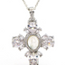 Cross Crystal Necklace